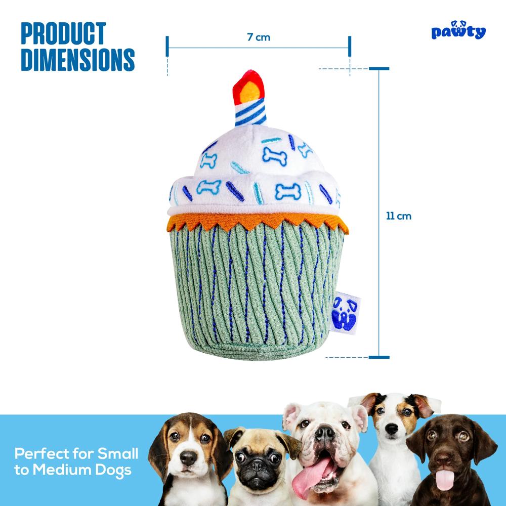 Cupcake Dog Plush Toy - Image 2