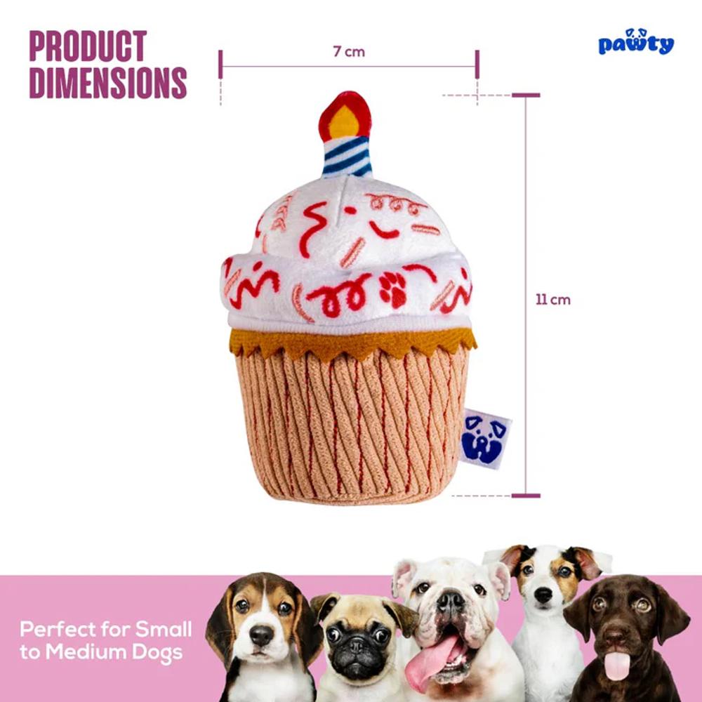 Cupcake Dog Plush Toy - Image 3