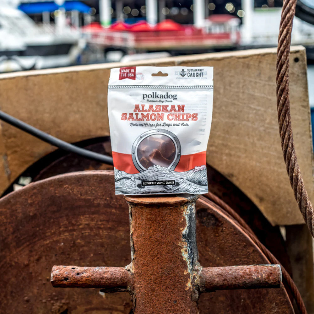 Alaskan Salmon Chips Dog & Cat Treats - Image 4