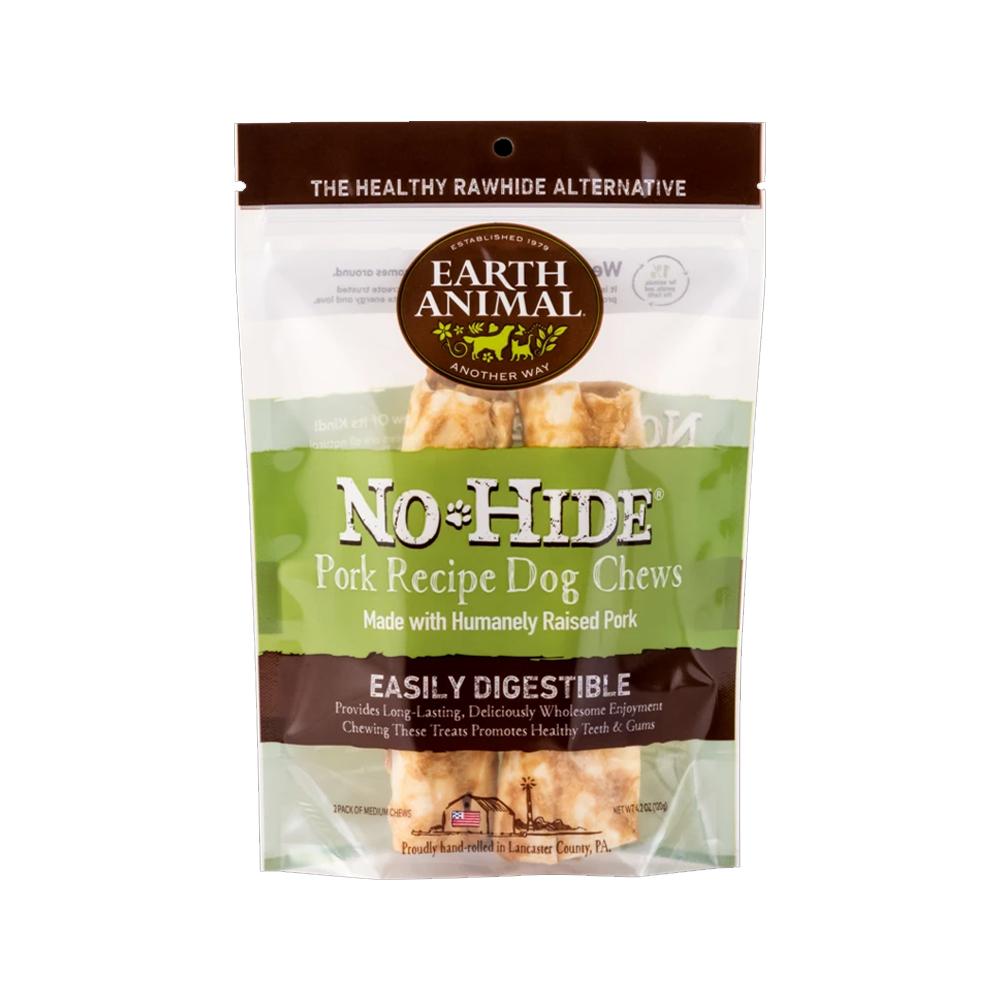 Earth Animal - No Hide Pork Dog Chews 7"