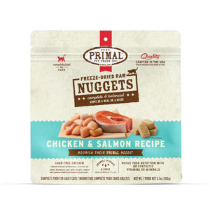 Freeze Dried Chicken & Salmon Nuggets Cat Food
