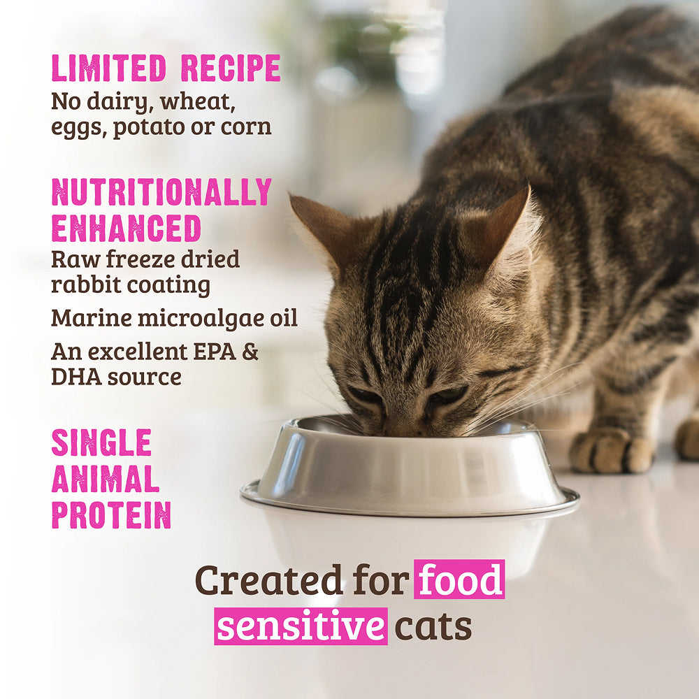 Limited Recipe Grain Free Rabbit Dry With Freeze-Dried Coating Cat Food - Image 4