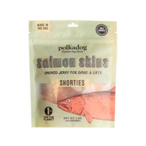 Salmon Skin Shorties Smoked Jerky Dog & Cat Treats