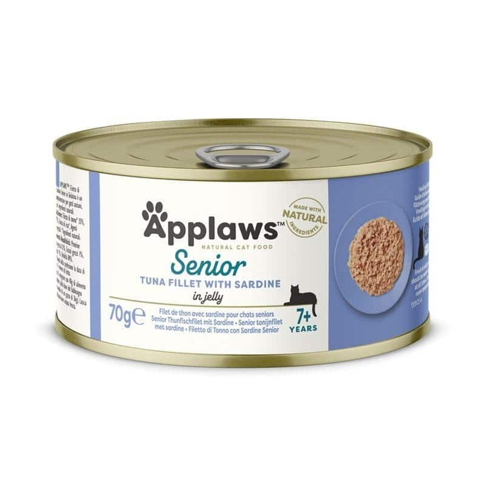 Senior Complete Tuna with Sardines Jelly Cat Can