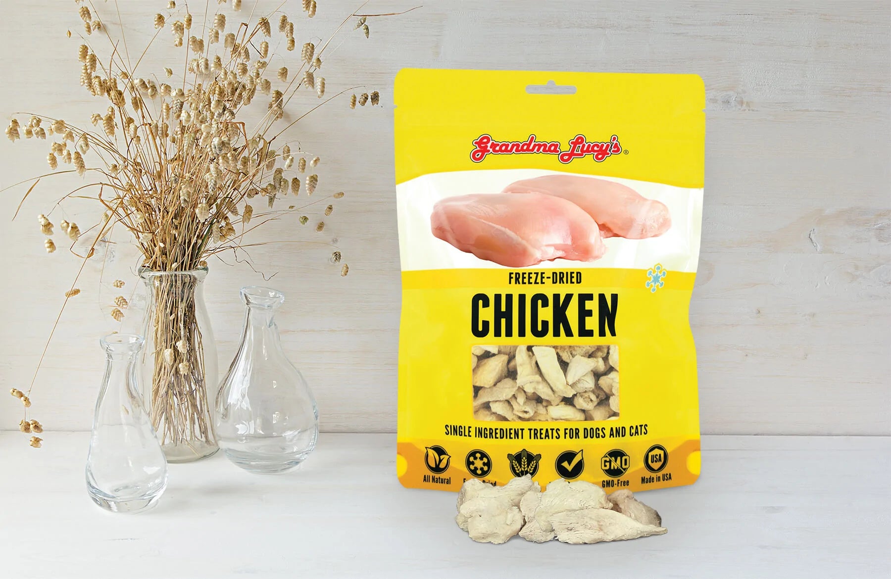 Chicken Single Ingredient Dogs & Cats Treat - Image 2