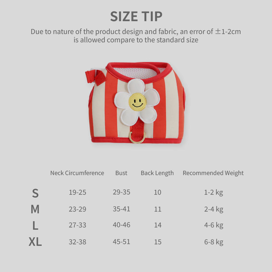 Smile Daisy Harness for Dogs & Cats - Image 2