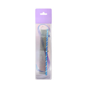 Patterned handle Pet Comb