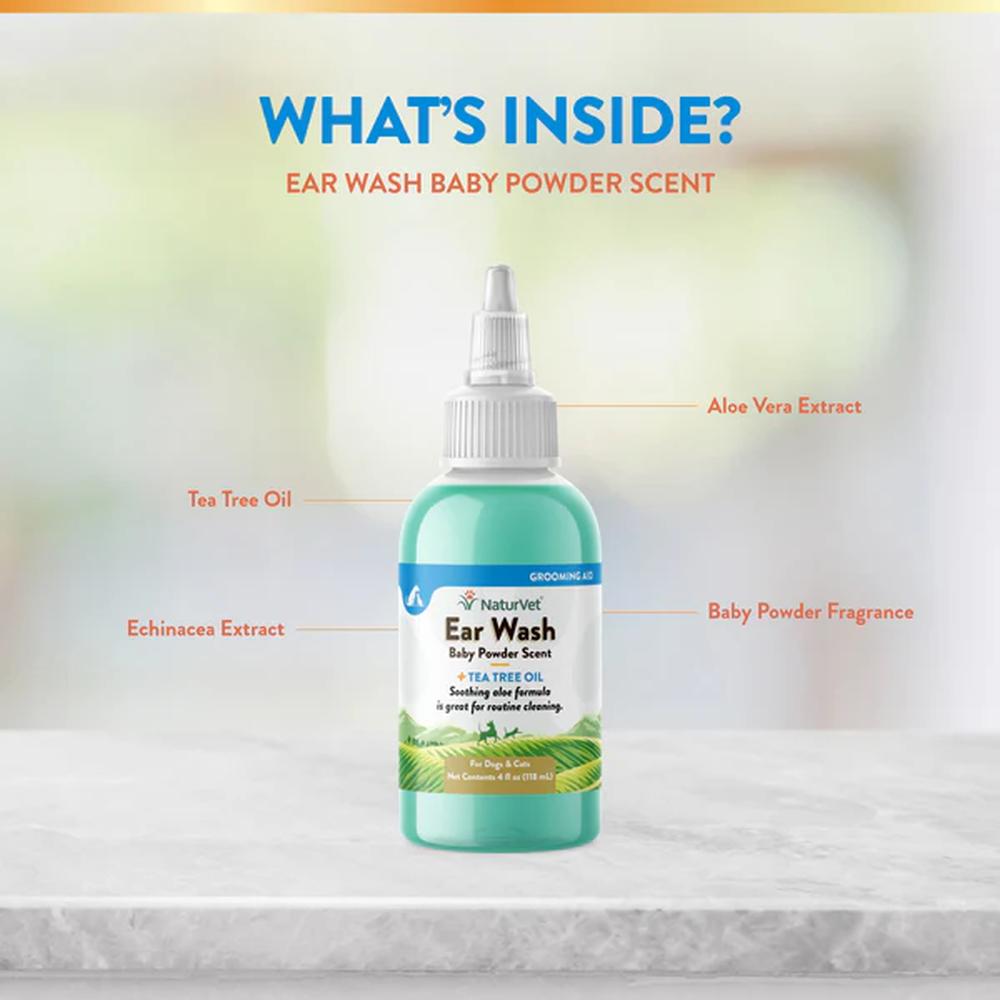 Tea Tree Oil Ear Wash for Dogs & Cats - Image 3