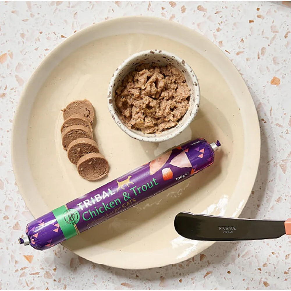 70% Fresh Chicken & Trout Sausage Cat Food - Image 3