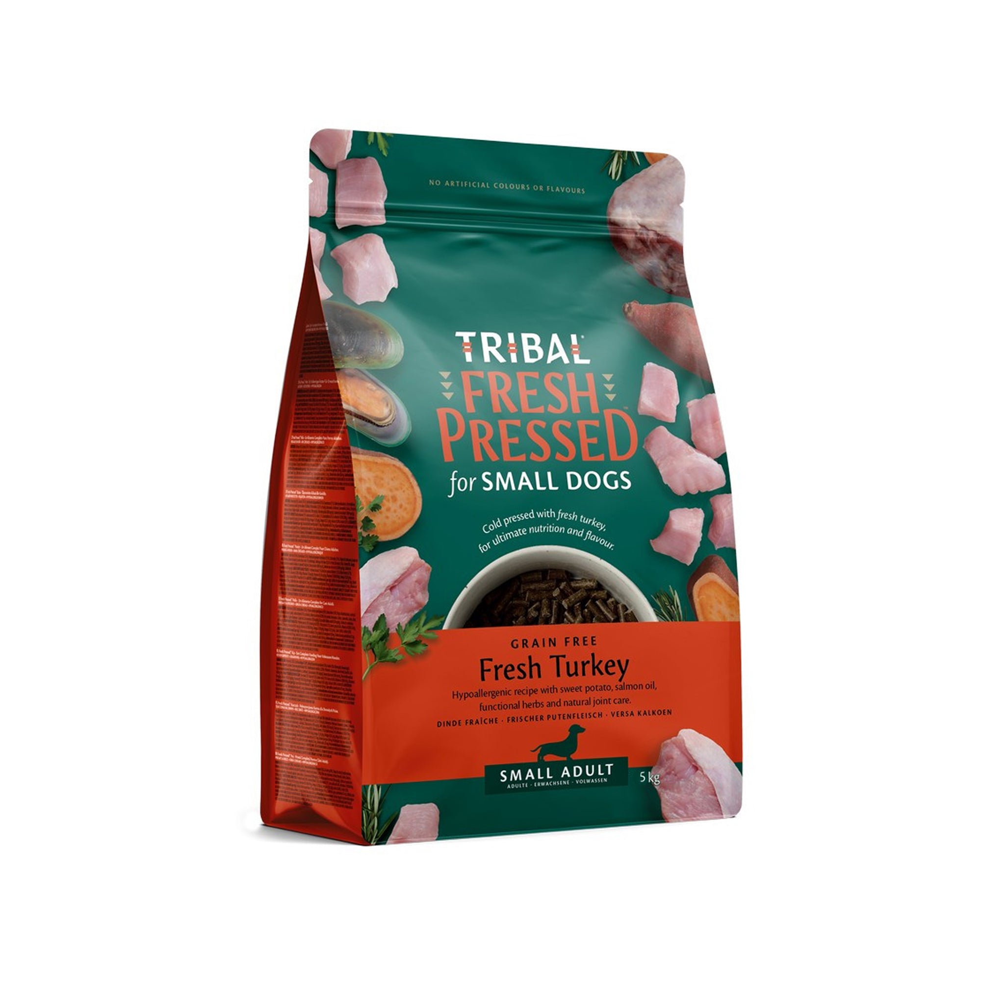 Fresh Pressed Small Breed Turkey Adult Dog Dry Food - Image 2