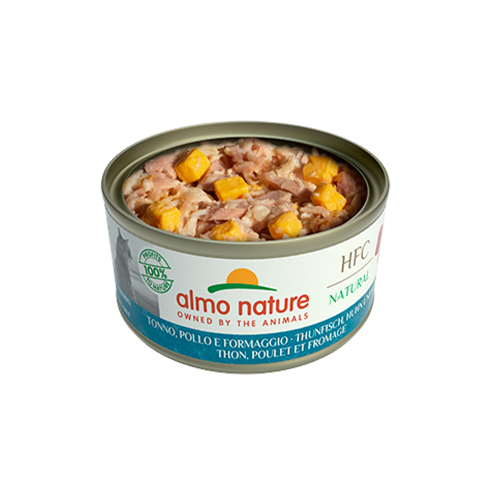 HFC Natural Tuna, Chicken & Cheese Cat Can - Image 2