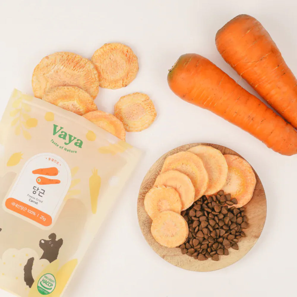 Freeze Dried Sliced Carrot Dog Treats - Image 3