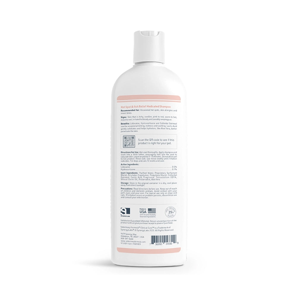 Vet Clinic Hot Spot & Itch Shampoo for Dogs & Cats - Image 2