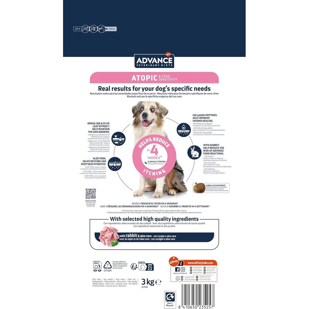 Veterinary Diets - Avet Atopic Large Breed for Medium & Maxi Dog Dry Food - Image 2