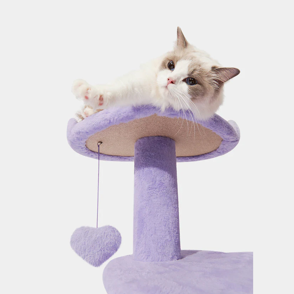 Heartpurrple Four Platforms Cat Tree - Image 5