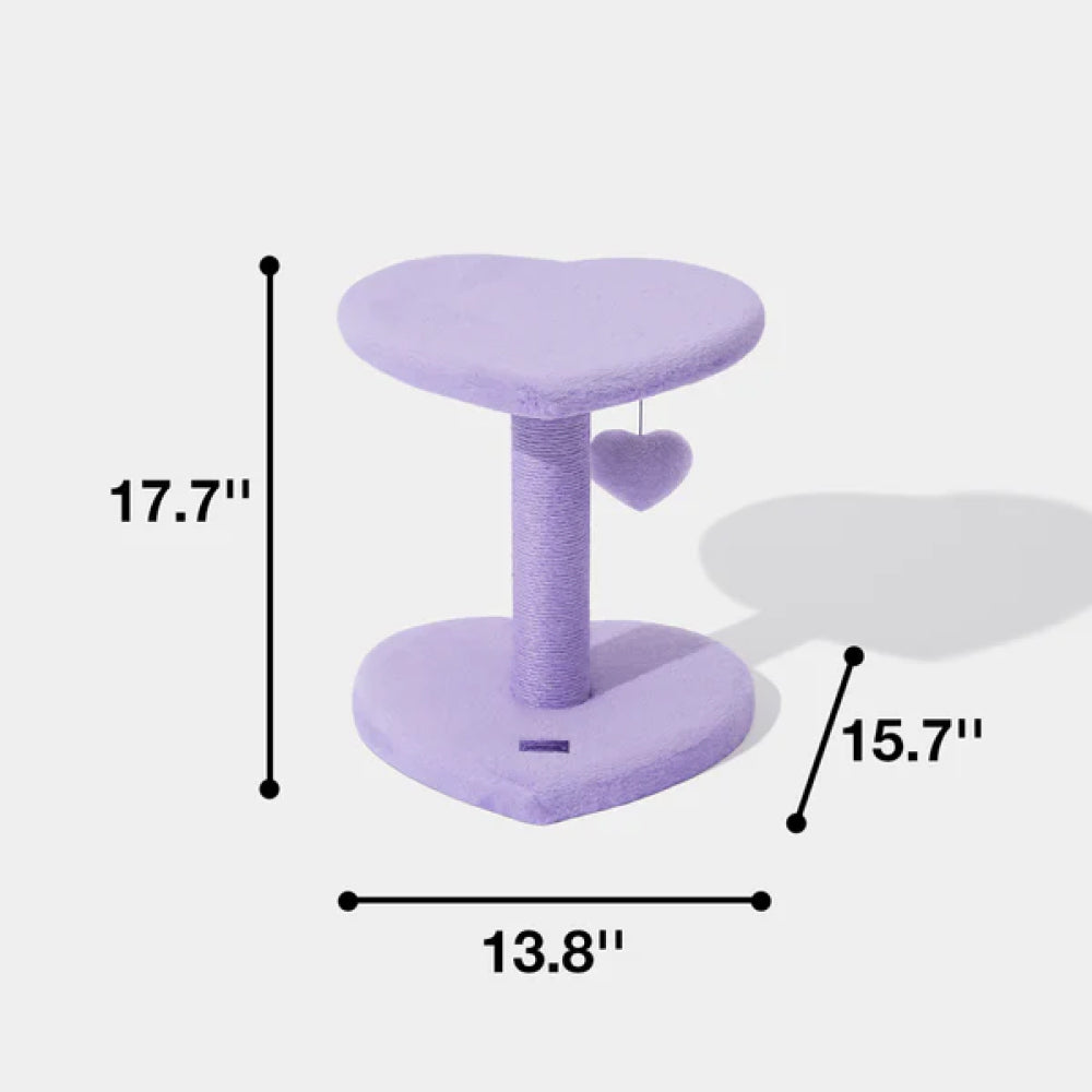 Heartpurrple Two Platforms Cat Tree - Image 4