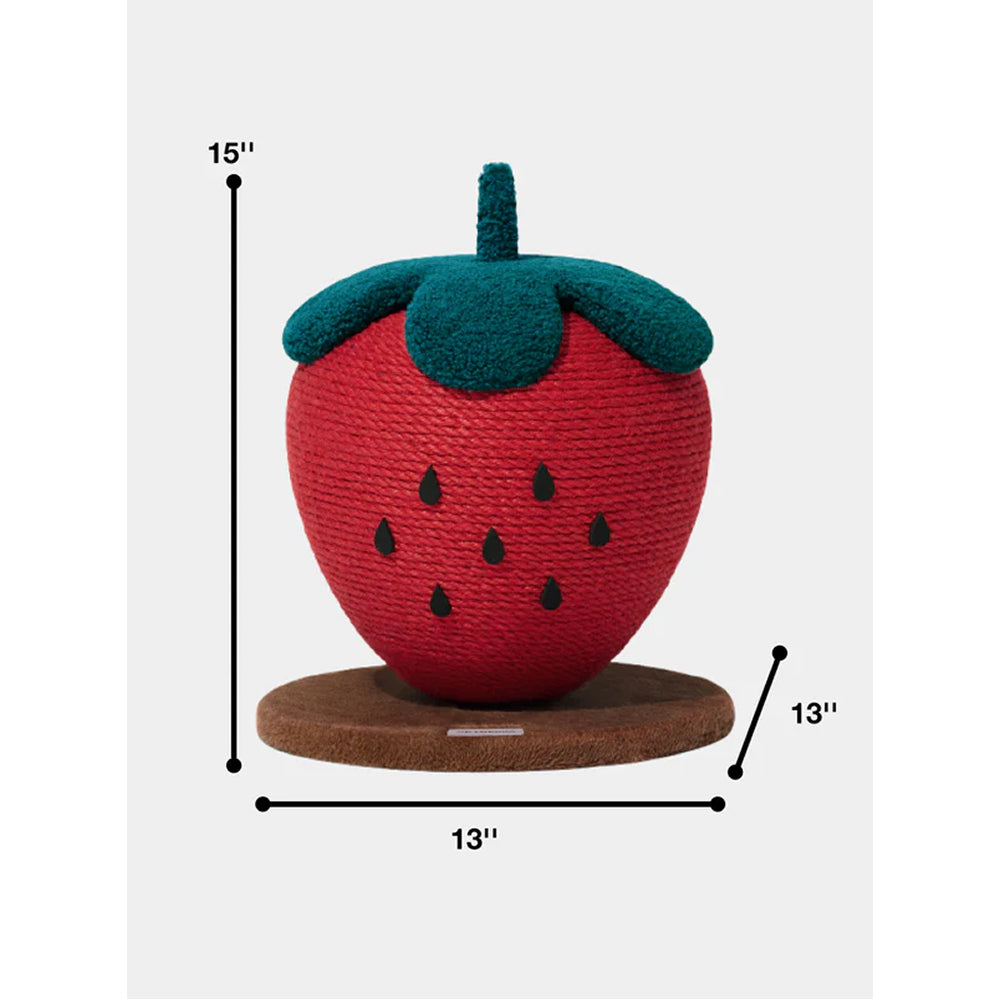 Strawberry Cat Scratching Ball - Image 2