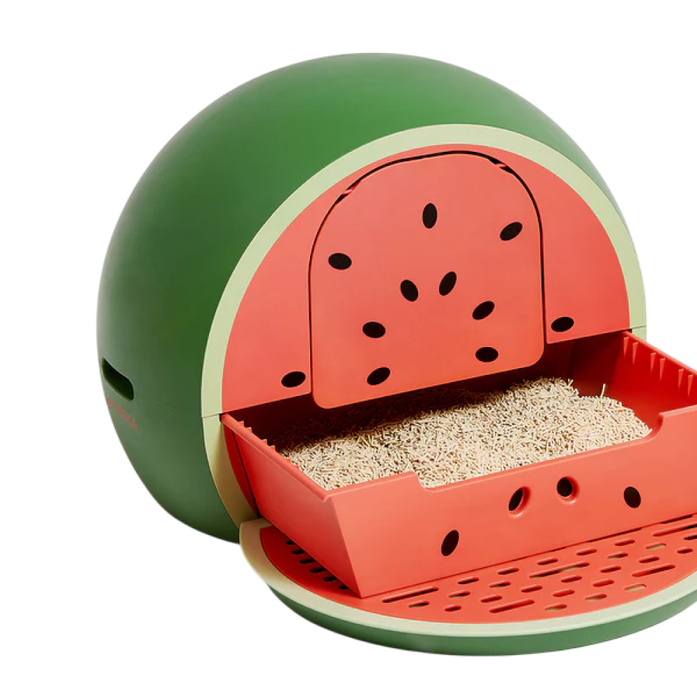 Watermelon Kitty Kove Litter Box - Image 5