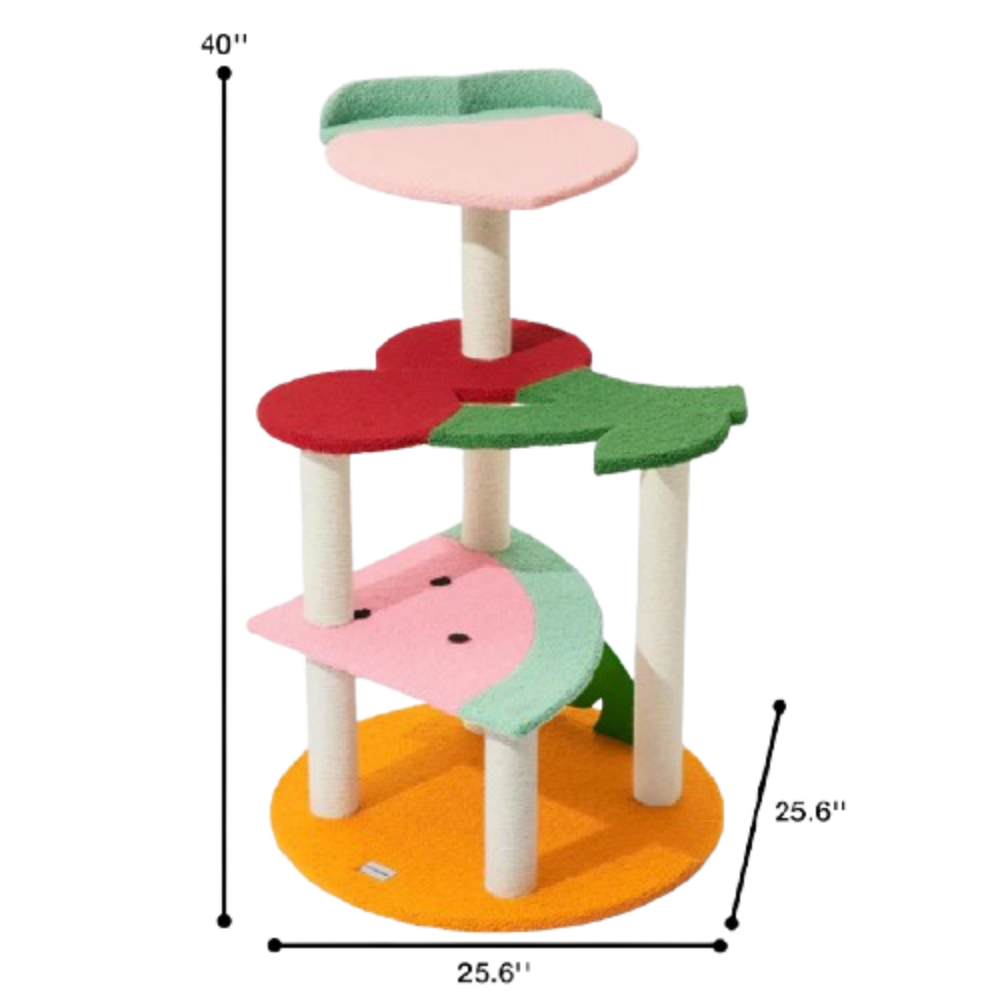 Fruit Frenzy Cat Climber - Image 3
