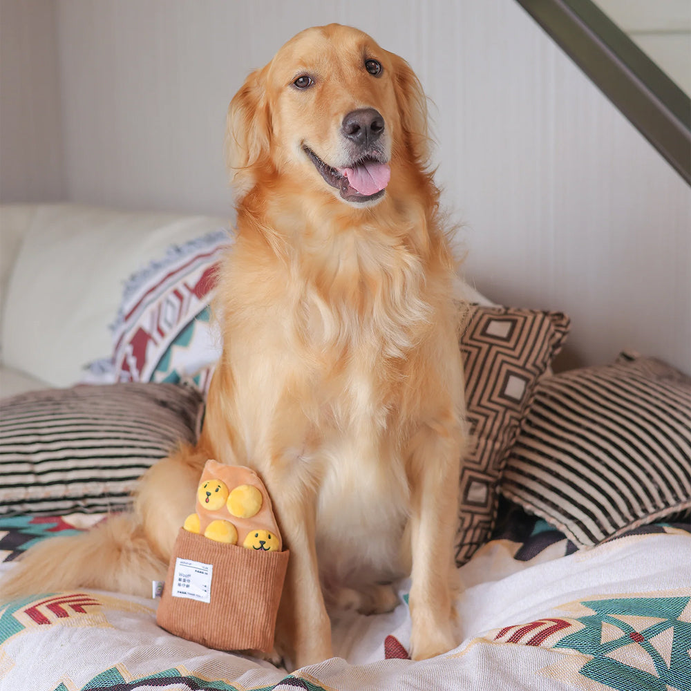 Egg Puff/ Waffle 2-in-1 Nose-work Plush Toy - Image 9