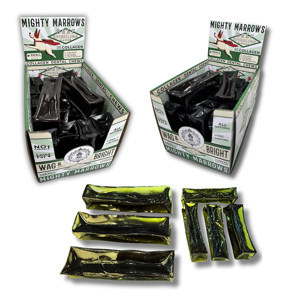 Spirulina Beef Collagen Dental Chew Stick - Image 2