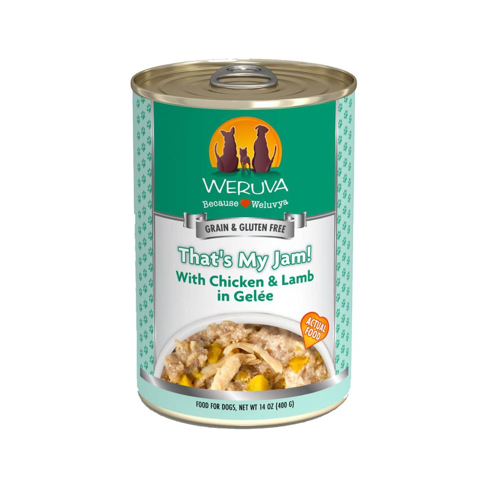 Weruva - That's My Jam Chicken & Lamb in Gel Dog Can 14 oz
