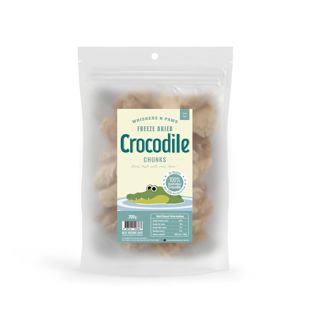 WNP Freeze Dried Crocodile Treats for Dogs & Cats - Image 2