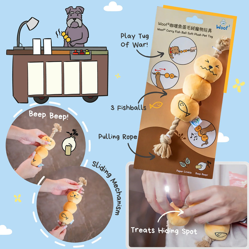 Curry Fishball Plush Toy - Image 6