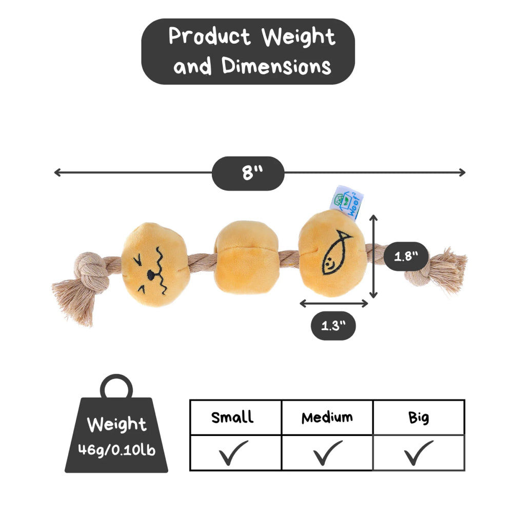 Curry Fishball Plush Toy - Image 2
