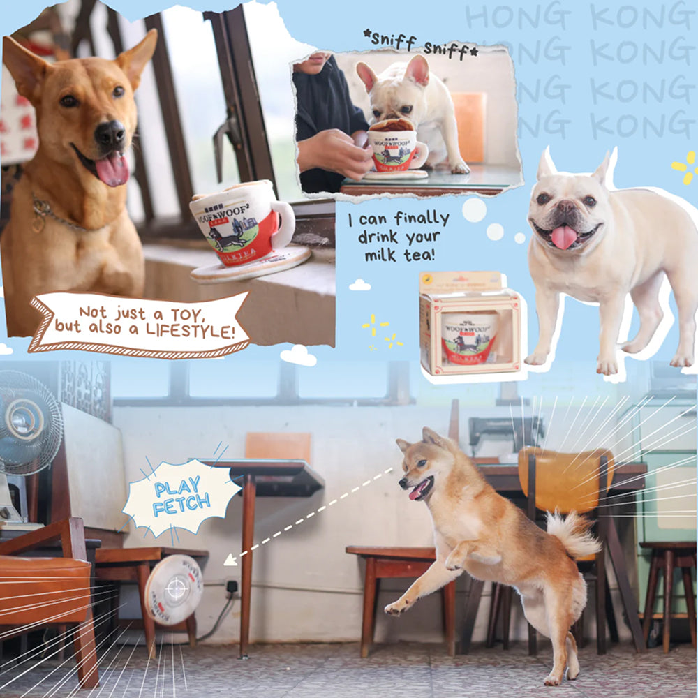Hong Kong Milk Tea 2-in-1 Nose-work Plush Toy - Image 3