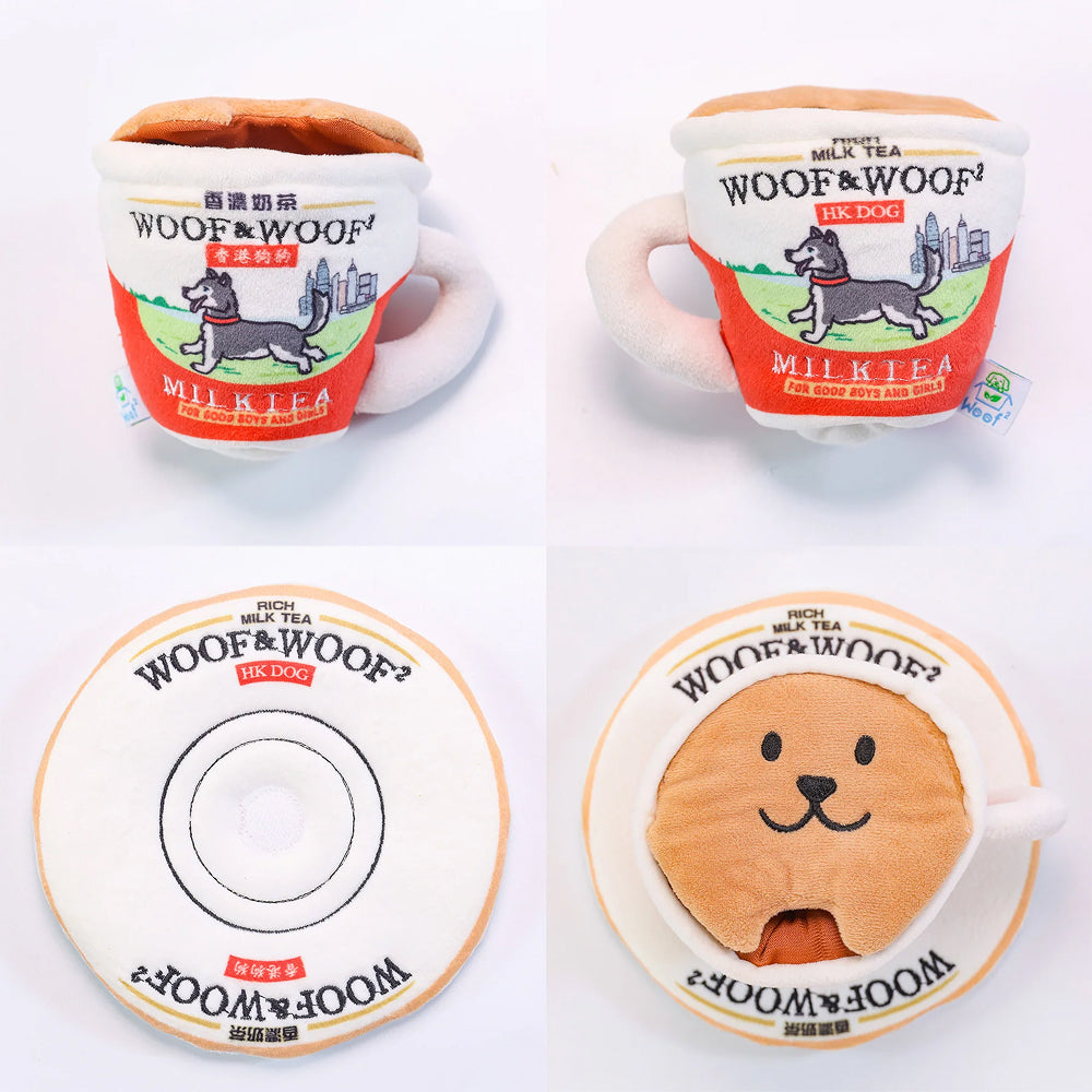 Hong Kong Milk Tea 2-in-1 Nose-work Plush Toy - Image 6