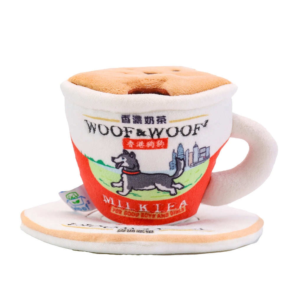 Hong Kong Milk Tea 2-in-1 Nose-work Plush Toy