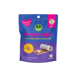 Wrap-Ups - Bacon Cheese Burger Pill Wrapper Treats for Dogs & Cats