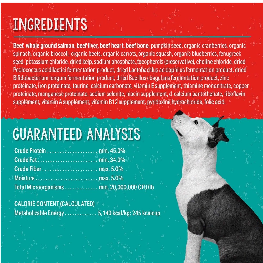Grain Free Freeze Dried Cage Free Surf N Turf Dog Meal Mixers - Image 3
