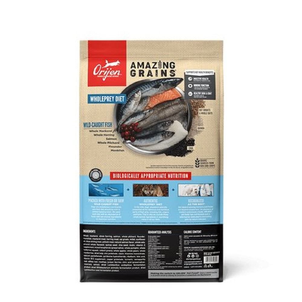 Amazing Grains 6 Fish Formula Adult Dog Dry Food (USA) - Image 3