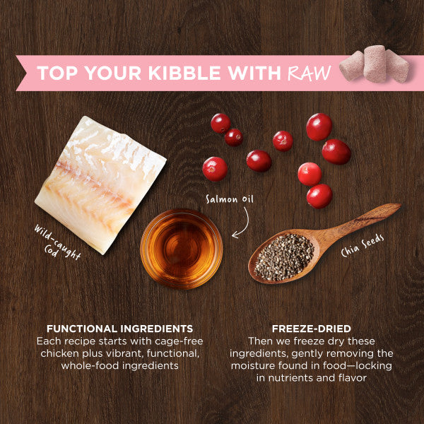 Raw Boost All Life Stages Freeze - Dried Skin & Coat Health Raw Mixers For Dogs - Image 6