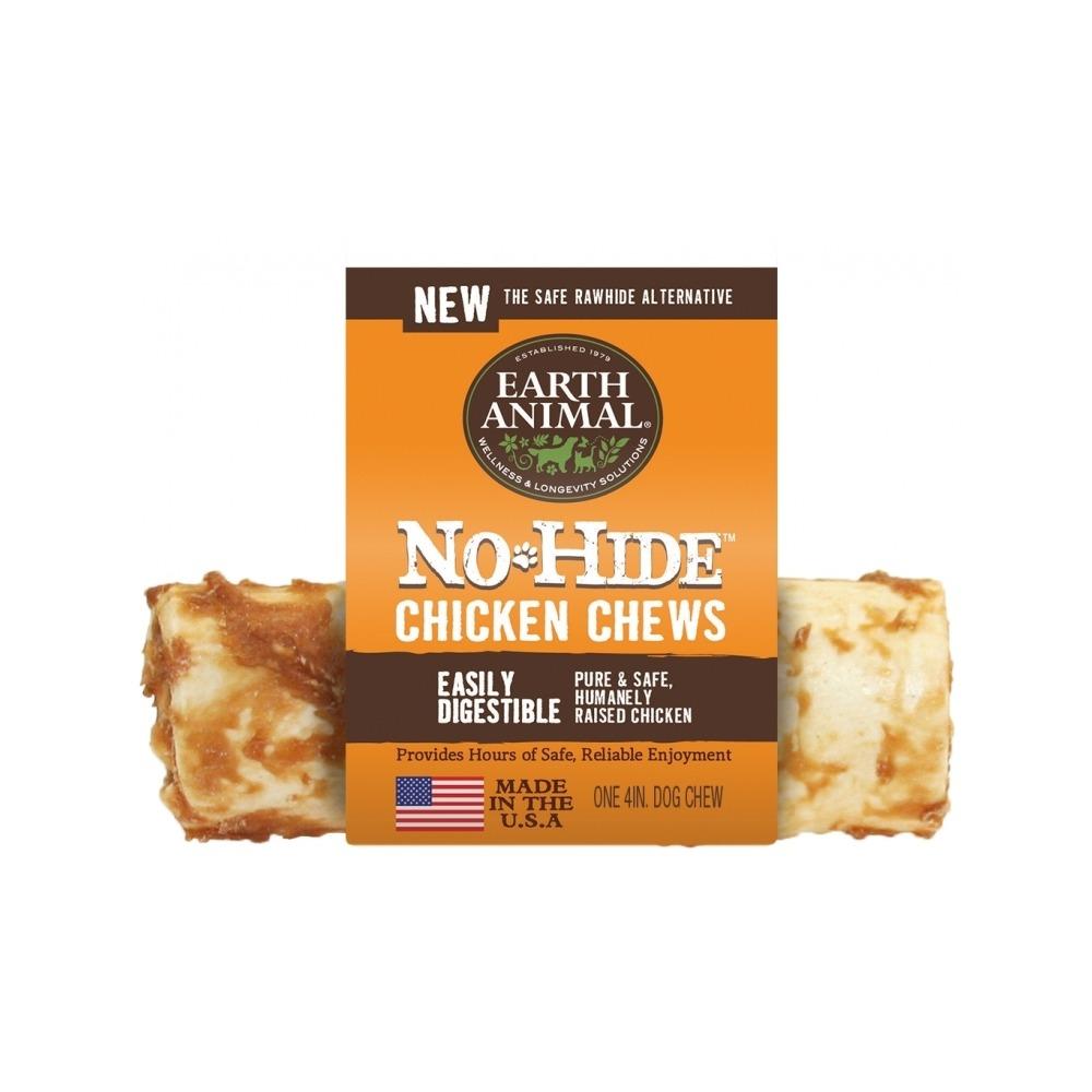 Earth Animal - No Hide Chicken Dog Chews 4"