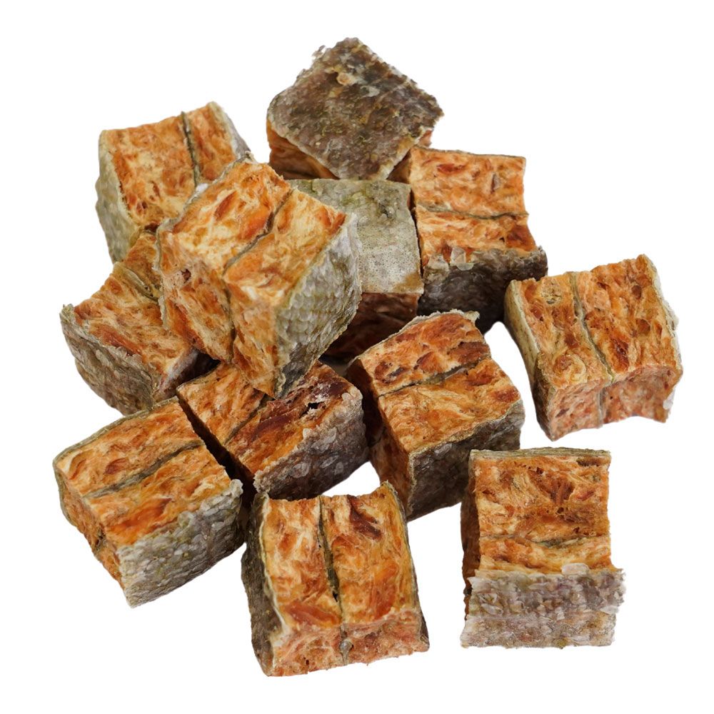 Salmon Cubes 100% Dog Treats - Image 2