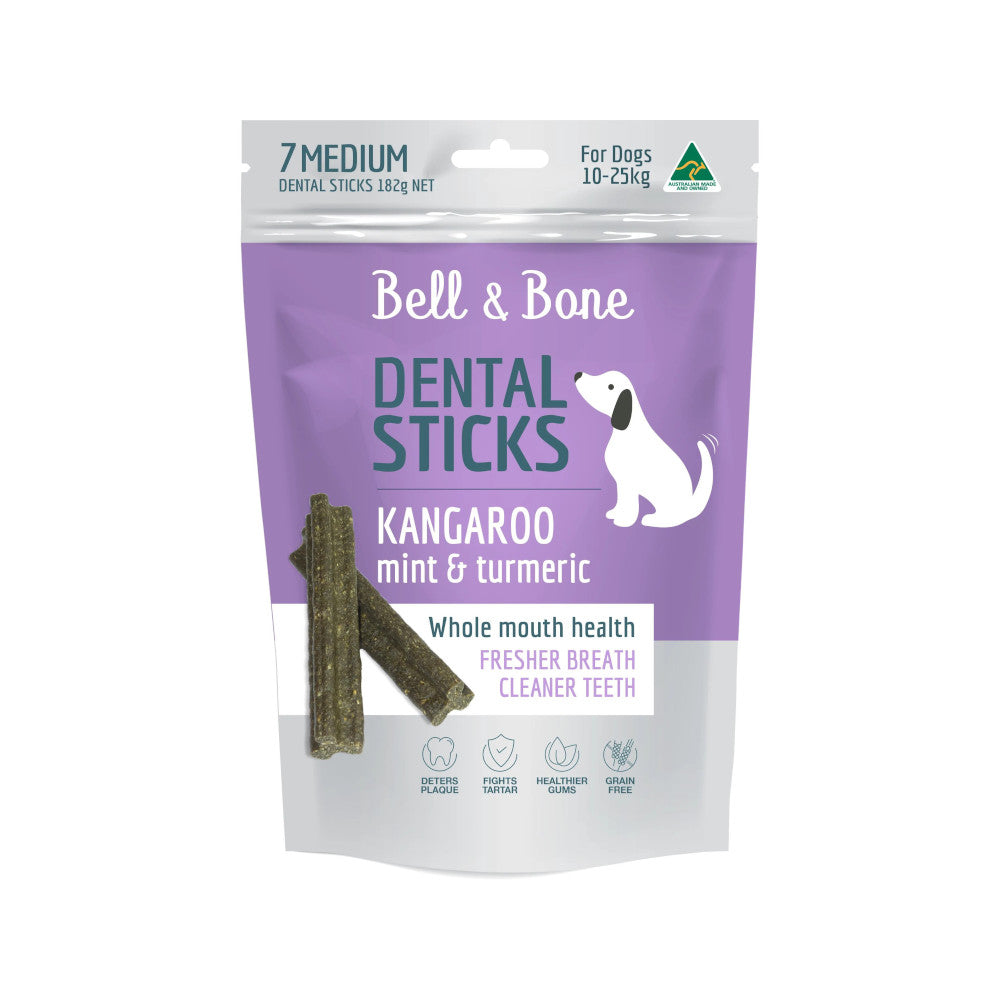 Kangaroo with Mint & Turmeric Dog Dental Treats - Image 2