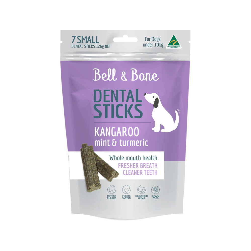 Kangaroo with Mint & Turmeric Dog Dental Treats - Image 3
