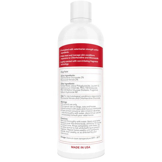 Antimicrobial Medicated Shampoo for Dogs & Cats - Image 2