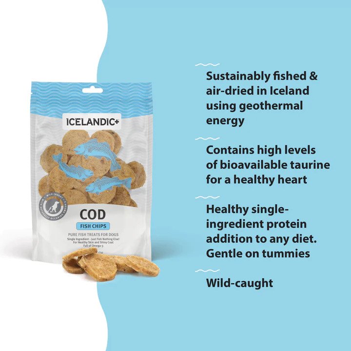 Cod Fish Chip Dog Treats - Image 4