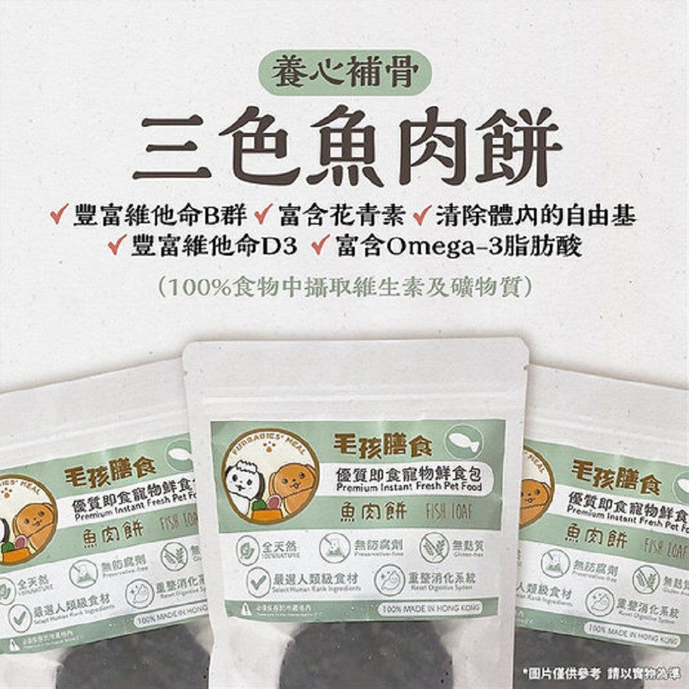 Frozen Fresh Made Iceland-Norway Fish Patties with Hormone-Free Duck Dog Food - Image 2