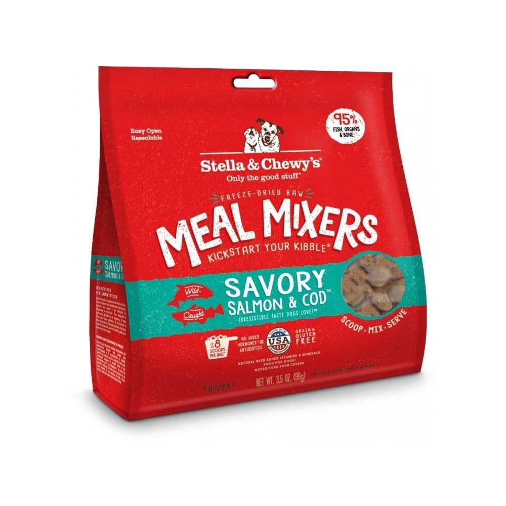 Grain Free Freeze Dried Wild Caught Salmon & Cod Dog Meal Mixers - Image 2