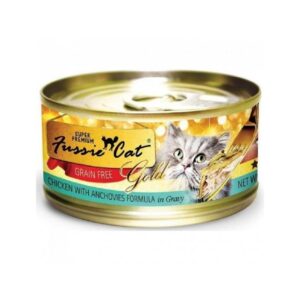 Fussie Cat - Super Premium All Life Stages Cat Can - Chicken & Small Anchovies 80 g