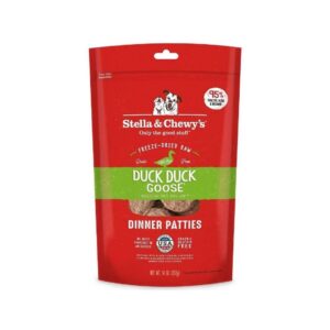 Stella & Chewy's - Freeze Dried Duck & Goose Dinner Patties Dog Food 14 oz