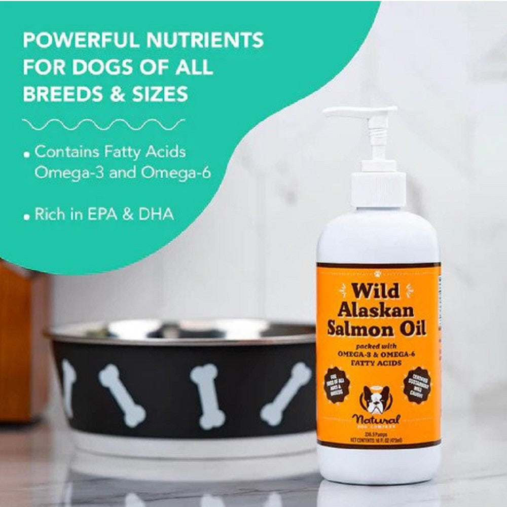 Wild Alaskan Salmon Oil Food Supplement for Dogs - Image 7