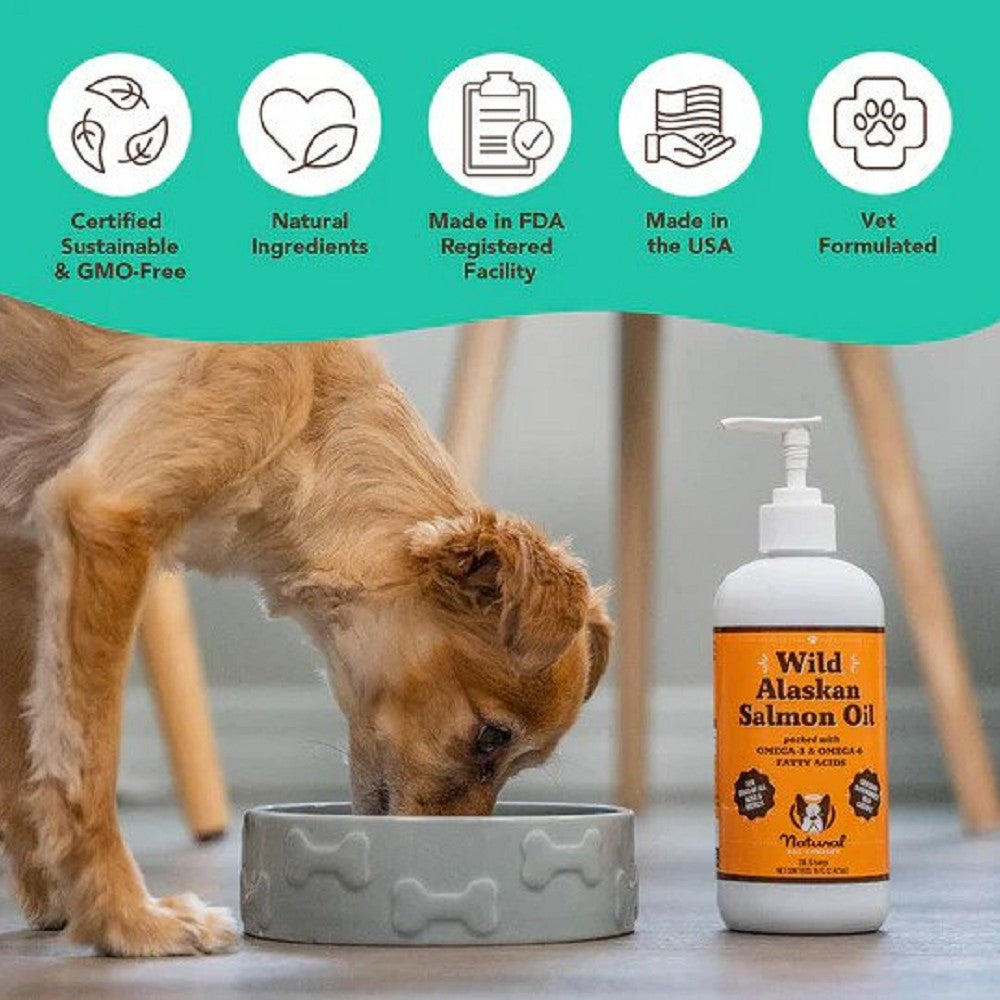 Wild Alaskan Salmon Oil Food Supplement for Dogs - Image 5