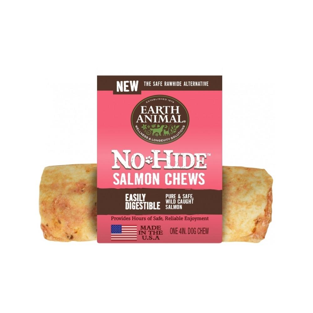 Earth Animal - No Hide Salmon Dog Chews 4"