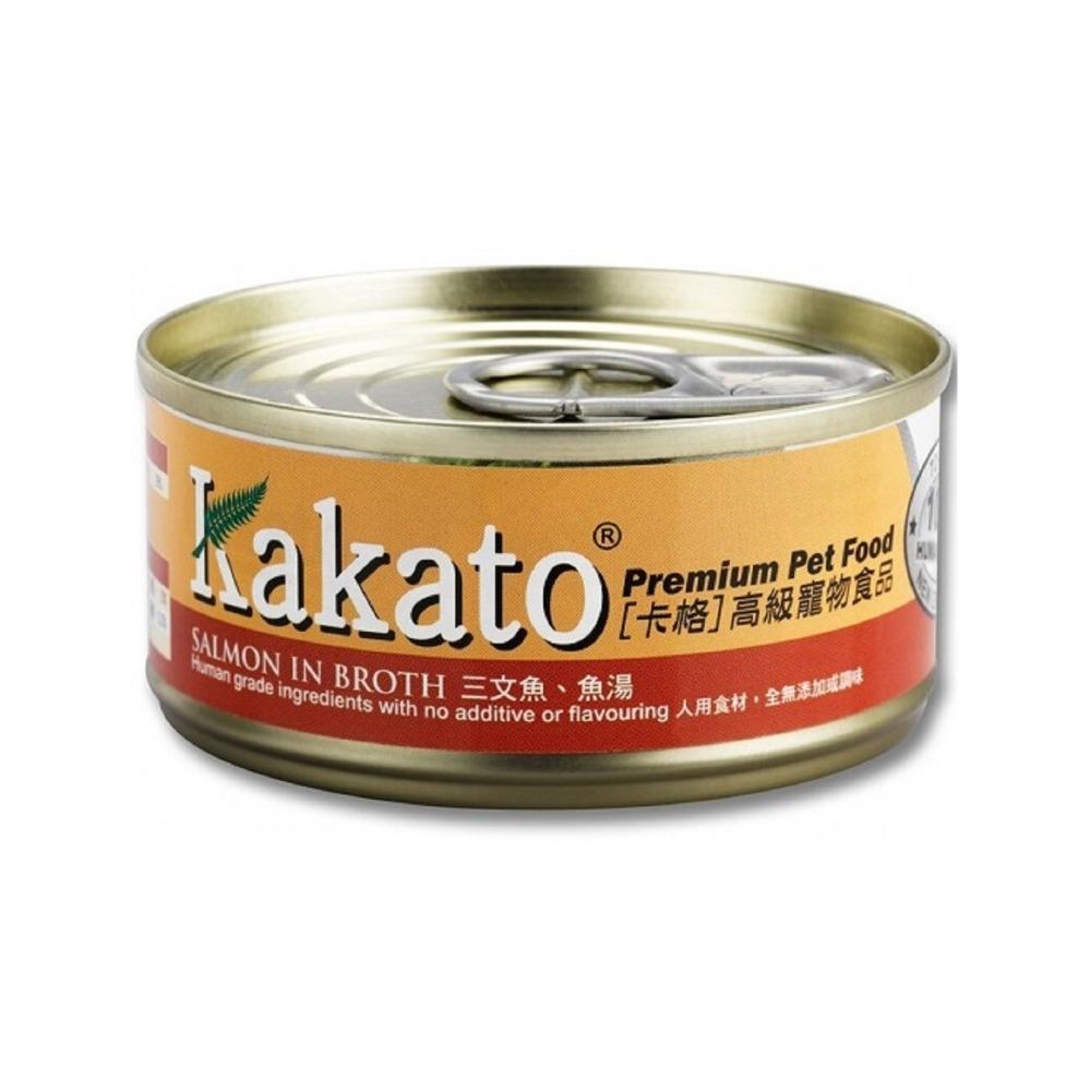 Kakato - Salmon in Broth Dog & Cat Can